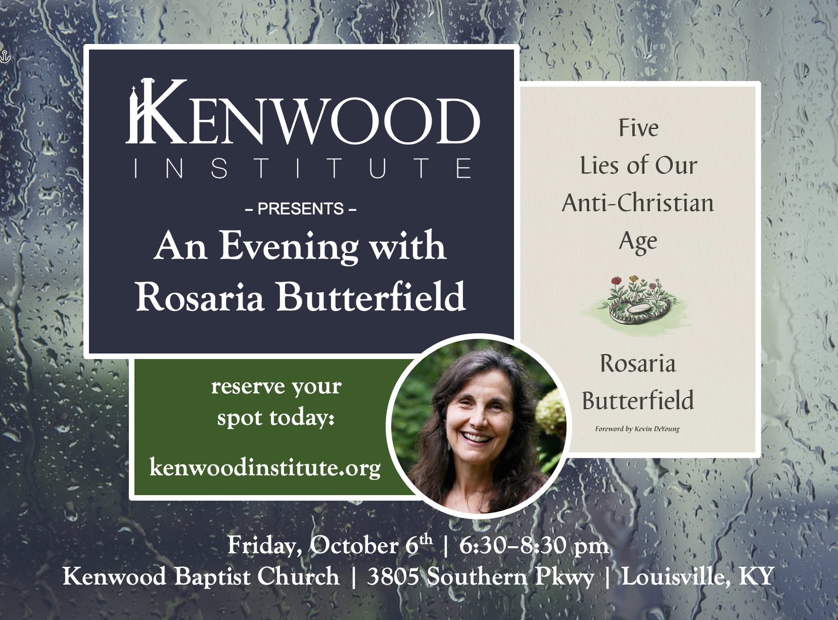 An Evening with Rosaria Butterfield | “Five Lies of Our Anti-Christian Age”